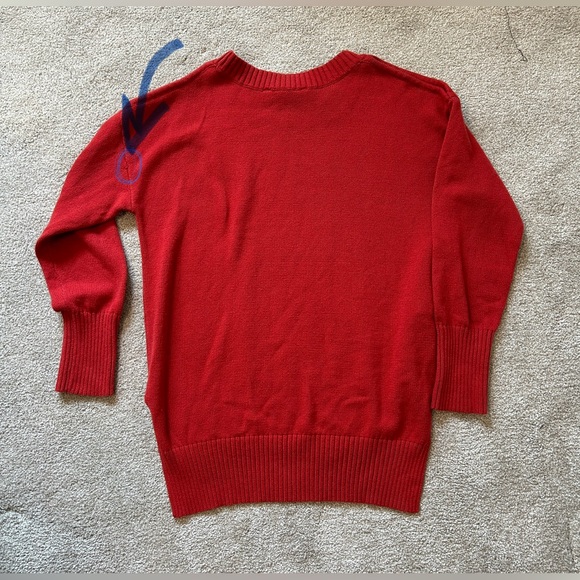 BCBGMAXAZRIA cold shoulder cozy sweater - Picture 6 of 9